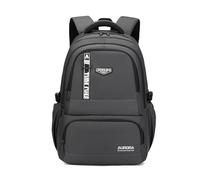 FANDARE Jungen Rucksack Leichter Schulrucksack Wasserdichter Laptop Tagesrucksäcke Schulranzen mit verstellbaren Trägern & gepolsterter Griff für Grundschule,Gymnasium,Universität, Bibliothek Grau