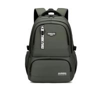 FANDARE Jungen Rucksack Leichter Schulrucksack Wasserdichter Laptop Tagesrucksäcke Schulranzen mit verstellbaren Trägern & gepolsterter Griff für Grundschule,Gymnasium,Universität, Bibliothek Grün