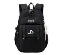 FANDARE Kinderrucksack Schulranzen Mädchen Junge Schulrucksack Teenager Büchertaschen Rucksack Wasserdicht Leichtgewicht Schulranzen Schultertasche für Outdoor Reisen Schule Daypacks Schwarz