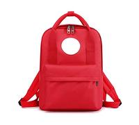 FANDARE Kinderrucksack Schulranzen Schultaschen Jungen Mädchen Schulrucksack Jugendliche Schultasche für Schüler Outdoor Reise Daypacks Kindergartentasche Rucksack Wasserdicht Rot