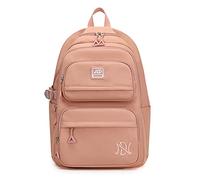 FANDARE Kinderrucksack Schulranzen Schultaschen Jungen Mädchen Schulrucksack Kinder Schultasche für Schüler Outdoor Reise Daypacks Kindergartentasche Rucksack Wasserdicht Nylon Rosa