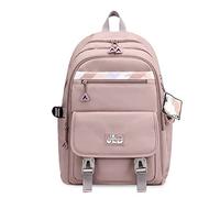 FANDARE Kinderrucksack Schulranzen Schultaschen Jungen Mädchen Schulrucksack Kinder Schultasche für Primarschüler Schüler der Mittelstufe Outdoor Reise Daypacks Rucksack Wasserdicht Nylon Violett