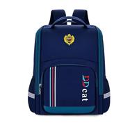 FANDARE Kinderrucksack Schulrucksack für Mädchen Junge Color-blocking Daypack Schulranzen Rucksack Büchertaschen Schultasche im britischen Stil Tagesrucksack Rucksack Schule Daypacks für 3-6 Note Grün