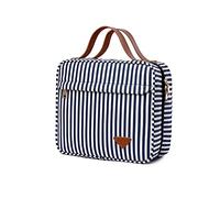 FANDARE Kulturbeutel Damen Kosmetiktasche Herren Kulturtasche zum Aufhängen Große Kosmetiktasche Organizer Make-up-Tasche Schminktasche Waschtasche Schminktasche Dunkelblau