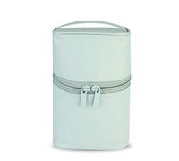 FANDARE Kulturbeutel Damen Kosmetiktasche Kulturtaschen Mädchen Waschtasche Beauty Case Kulturtasche Reise Waschbeutel Makeup Tasche Wasserdicht Nylon Blau