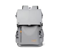 FANDARE Laptop Rucksack 15.6 Zoll Business Reisetasche für Damen Herren USB Charging Port & Kopfhöreranschluss Vielseitiger Alltagsrucksack Grau