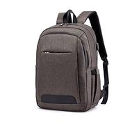 FANDARE Laptop Rucksack 15.6 Zoll Business USB Charging Reisetasche für Herren, Wasserdichter Weekend- und Dienstreise-Rucksack Reise Rucksäcke für Arbeit Uni Sport Braun
