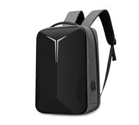 FANDARE Laptop Rucksack Herren Business Reise Büro Rucksack Wasserdichter Rucksack mit USB Ladeport für bis zu 15.6 Zoll Laptop Ergonomisches Design Grau