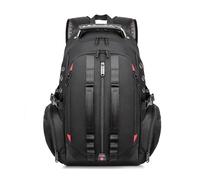 FANDARE Laptop-Rucksack Herren Reiserucksack Handgepäck mit USB-Ladeanschluss Multifunktion Rucksack Herren Schulrucksack Arbeit Schulranzen Reisen Tagesrucksack Daypacks für 15.6 Zoll-Laptop Schwarz