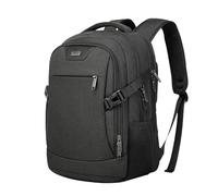 FANDARE Laptop Rucksack Herren Reiserucksack Rucksack mit Laptopfach Business Wasserdichter Handgepäck Damen Schulrucksack Schulranzen mit USB-Ladeanschluss für Arbeit Reisen Daypacks Schwarz