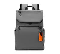 FANDARE Laptop Rucksack Herren Schulrucksack mit Laptop Fach 15,6 Zoll Schultasche mit USB-Ladeanschluss Reiserucksack für Schule Uni Reisen Freizeit Daypacks Wasserdicht Nylon Grau