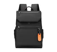 FANDARE Laptop Rucksack Herren Schulrucksack mit Laptop Fach 15,6 Zoll Schultasche mit USB-Ladeanschluss Reiserucksack für Schule Uni Reisen Freizeit Daypacks Wasserdicht Nylon Schwarz