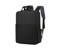 FANDARE Laptop Rucksack Unisex Business Rucksack mit USB Ladeanschluss Daypack Schule Arbeit Reisen Rucksäcke für 15.6 Inch Laptop Wasserdicht Polyester Schwarz