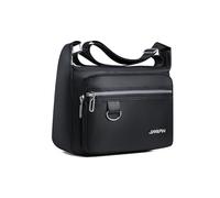 FANDARE Leichte Umhängetasche für Männer Herren Modische Handy Schultertasche Herrentasche zum Umhängen Crossbody Messenger Bag Handtasche Männer für Stadt, Alltag, Freizeit und Kurzreise Schwarz