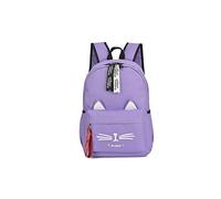 FANDARE Mädchen Schulrucksack Casual Daypack Teenager Schultasche Rucksäcke School Bag für Reise Einkaufen Schule Hochschule wasserdichte Oxford-Stoff Schulranzen Lila