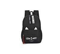 FANDARE Mädchen Schulrucksack Casual Daypack Teenager Schultasche Rucksäcke School Bag für Reise Einkaufen Schule Hochschule wasserdichte Oxford-Stoff Schulranzen Schwarz
