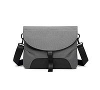 FANDARE Messenger Bag für Herren und Damen, 7.9 inch Tablet, Segeltuch-Arbeitstasche, Grau