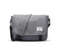 FANDARE Messenger Bag Umhängetasche Schultertasche Laptoprucksäcke Tasche Kuriertasche Polyester Grau