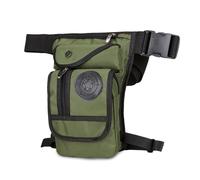 FANDARE Militär Beintasche Bauchtasche für Herren Damen Multifunktionale Hüfttasche Brusttasche Gürteltasche Sling Bag Umhängetaschen Schultertasche für Wandern Reisen Crossover DaypacksGrün