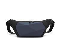 FANDARE Moderner Hüftbeutel Bauchtasche Urbaner Brusttasche mit PU-Beschichtung Herren Umhängetasche Crossbody Sling Bag Schultertaschen Bodybag für Reise Wandern Wasserdichtes Polyester Blau