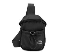 FANDARE Neu Brusttasche für Herren Damen Schultertasche Crossbody Sling Bag Umhängetaschen Verstellbare Schultergurte Mädchen/Junge Sporttasche für Outdoor Wandern Reisen Crossover Daypacks Schwarz