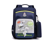 FANDARE Niedlich Kinderrucksack Schulranzen Reflektierend Schultaschen Jungen Mädchen Schulrucksack Jugendliche Schultasche für 1-6 Klasse Kind Reise Kindergartentasche Rucksack mit Federmäppchen