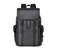 FANDARE PVC Tagesrucksack Herren Rucksack City Kurierrucksack Herren Einkaufsrucksack Daypack Rucksack Wasserdicht Arbeitsrucksack Rucksack Uni Radfahren Rucksack Business City Rucksack Schwarz