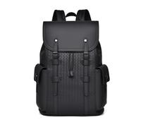 FANDARE PVC Tagesrucksack Herren Rucksack City Kurierrucksack Herren Einkaufsrucksack Daypack Rucksack Wasserdicht Arbeitsrucksack Rucksack Uni Radfahren Rucksack Business City Rucksack Schwarz A