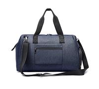 FANDARE Reisetasche Große Sporttasche Schultertasche Tote Handtasche Männer Weekender Tasche Kliniktasche Schwimmtasche mit Schuhfach Trainingstasche für Frauen Männer Crossbody Bag Grau