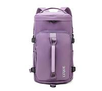 FANDARE Reisetaschen Fitnessstudio-Rucksack Handgepäck Duffel Tasche Sporttasche Übernachtung Tote Handtasche Damen Herren Weekender Tasche Schwimmtasche Trainingstasche mit Schuhfach