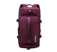 FANDARE Reisetaschen Fitnessstudio-Rucksack Handgepäck Duffel Tasche Sporttasche Übernachtung Tote Handtasche Damen Herren Weekender Tasche Schwimmtasche Trainingstasche mit Schuhfach