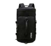 FANDARE Reisetaschen Fitnessstudio-Rucksack Handgepäck Duffel Tasche Sporttasche Übernachtung Tote Handtasche Damen Herren Weekender Tasche Schwimmtasche Trainingstasche mit Schuhfach