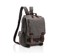 FANDARE Retro Klein Tagesrucksäcke Brusttasche Sling Bag Herren Rucksack Damen Schulranzen Leinwand Schulrucksack Schultertasche Umhängetasche Sporttasche für Schule Freizeit Reise Business Joggen