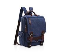 FANDARE Retro Klein Tagesrucksäcke Brusttasche Sling Bag Herren Rucksack Damen Schulranzen Leinwand Schulrucksack Schultertasche Umhängetasche Sporttasche für Schule Freizeit Reise Business Joggen