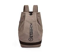 FANDARE Retro Rucksäcke Laptop Schulrucksack Leinwand Schultasche Mädchen Schulranzen Reise Tagesrucksack Teenager Daypacks für Herren Damen Uni Büro Alltag Freizeit Campus Wandern Dauerhaft Braun