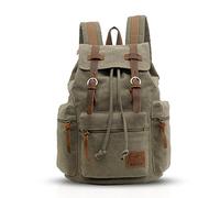 FANDARE Rucksack 15.6 Zoll Laptop Laptoprucksäcke Schulrucksack Reiserucksack Daypack Arbeit Reisen Studenten Canvas