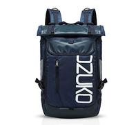 FANDARE Rucksack Bergsteigen Schulrucksack Rolltop Daypacks für 15.6 Zoll Laptoptasche Herren Damen Rucksäcke zum Reise Wandern Camping Schulranzen Schultasche Daypacks Blau