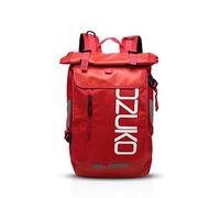 FANDARE Rucksack Bergsteigen Schulrucksack Rolltop Daypacks für 15.6 Zoll Laptoptasche Herren Damen Rucksäcke zum Reise Wandern Camping Schulranzen Schultasche Daypacks Rot