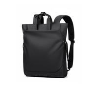 FANDARE Rucksack Damen Laptop 15,6 Zoll Oxford Business Reise Schwarz | 2-in-1 schultertasche handtasche, trolley-haken, magnetverschluss, gepolstertes notebookfach, wasserabweisend