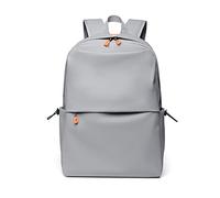 FANDARE Rucksack Daypack für Damen & Herren 15.6 Zoll Laptopfach Großvolumiger Travel Rucksack mit 3D Belüftung Rücken System S-Förmig Schultergurt & Koffer Gurt Aus Robustem PU Hellgrau