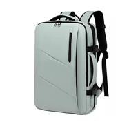 FANDARE Rucksack Herren Damen,Reisebüro Rucksack mit USB Ladeport, Erweiterbar 10 cm 15.6 Zoll Laptopfach Atmungsaktives Rückenpolster Wasserdicht Mehrere Fächer Großer Stauraum Hellblau