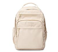 FANDARE Rucksack Schulrucksack Damen Herren Daypacks mit Laptopfach fü 15.6 Zoll Tagesrucksack Schulranzen Junge Mädchen Schultaschen für Universität Reisen Freizeit Wasserdichtes Polyester Khaki