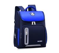 FANDARE Schulrucksack für Kinder 4-12 Jahre,Wasserdichter Oxford Rolltop-Rucksack mit Reflektierenden Streifen, 28L Großer Schulranzen für Grundschüler Jungen Mädchen Himmelblau