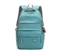 FANDARE Schulrucksack für Teenager - Rucksack für Jungen & Mädchen - Outdoor & Reise Daypack - Wasserdicht - Nylon - Grün