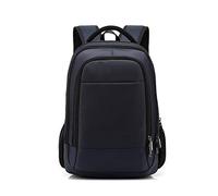 FANDARE Schulrucksack Herren Damen 14 Zoll Laptop Rucksäcke mit USB Kopfhörerloch Daypack Teenager Reise Hochschule Schulranzen Schultasche Tagesrucksack Wasserdicht Polyester Blau