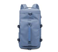 FANDARE Sporttasche Reisetasche Lässiger Laptop Rucksack Herren Damen Weekender mit Schuhfach Ryanair Handgepäck Fitnesstasche Trainingstasche Badetasche Reisetasche Urlaubstasche Hellblau