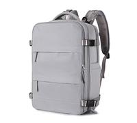 FANDARE Tagesrucksack Rucksack Lässig Einkaufsrucksack Laptop Daypack 180°-Verschluss Rucksack Herren Damen Notebook Arbeitsrucksack Rucksack Uni Rucksack Business City Rucksack Grau