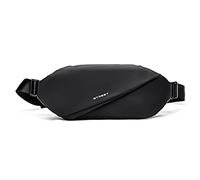 FANDARE Ultraleicht Brusttasche Sling Rucksack Daypacks Sport-Schultertaschen für Herren Schultertasche Umhängetasche für Outdoor Sport Wandern Radfahren Reisen Wasserdicht Nylon Schwarz C