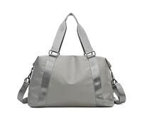 FANDARE Ultraleicht Reisetaschen Handgepäck Sporttasche für Damen und Herren Schultertasche Übernachtung Sporttasche Weekender Kliniktasche Handtaschen Schwimmtasche Trainingstasche Grau