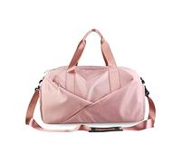 FANDARE Ultraleicht Reisetaschen Handgepäck Sporttasche Schultertasche Übernachtung Sporttasche Damen Herren Weekender Kliniktasche Schwimmtasche Trainingstasche mit Schuhfach Rosa